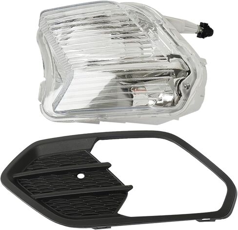 munirater 1 Pc Front Bumper Fog Light Driver Side w/Black Cover Replacement for Escape 2017-2019 FO2520194, FO1038178, GJ5Z13200D, GJ5Z17E811BA in Saudi Arabia