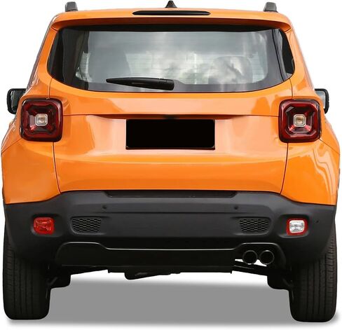غطاء ضوء الفرامل الثالث من Linskip متوافق مع Jeep Compass 2017-2025+، زخرفة حماية ضوء الفرامل الخلفية العالية المركزية، الملحقات الخارجية (دخان داكن) in Saudi Arabia