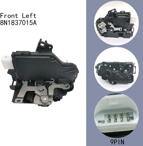 9pin Front Left Door Lock Actuator Compatible with Porsche 996T Turbo/GT2 986 Boxster TT/TTS Coupe/Roadster 8N1837015A/C in Saudi Arabia