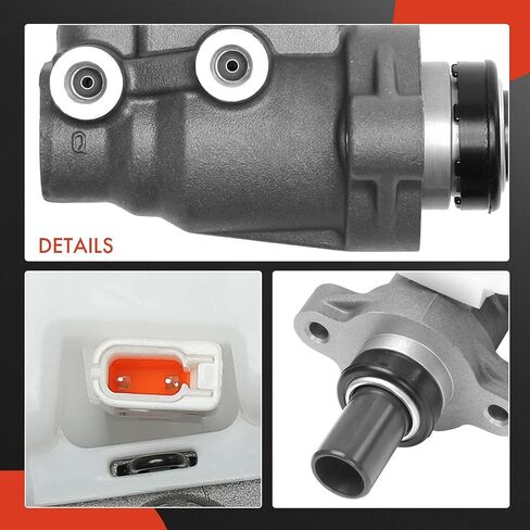 A-Premium Brake Master Cylinder with Reservoir and Sensor Compatible with Suzuki Vehicles - Grand Vitara 2001, XL-7 2002-2005 in Saudi Arabia