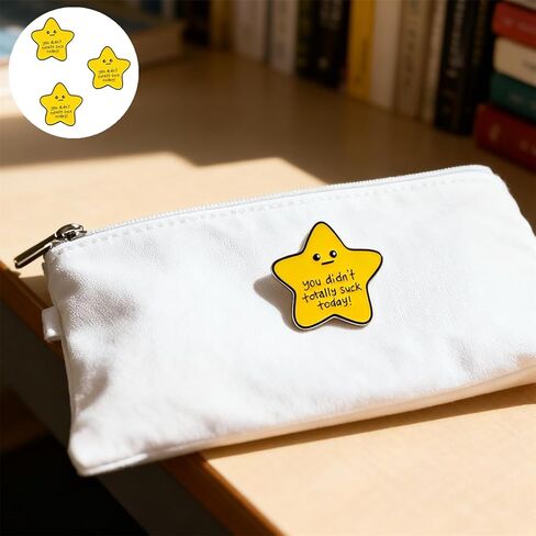 3pcs Funny Stars Enamel Pin, Novelty Cartoon Cute Pins for Hats, Backpacks, Bags and Lanyards in Kuwait