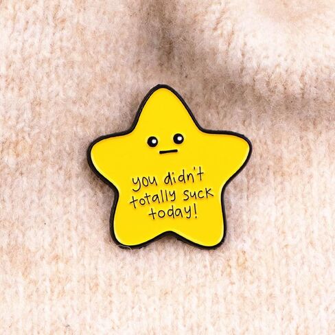 3pcs Funny Stars Enamel Pin, Novelty Cartoon Cute Pins for Hats, Backpacks, Bags and Lanyards in Kuwait