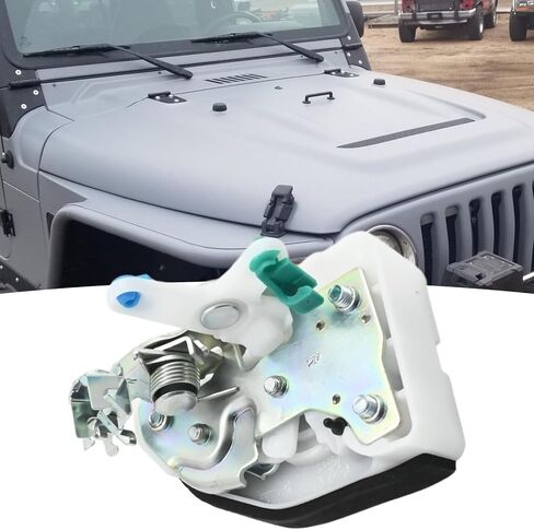 55075990AE مشغل مزلاج قفل الباب الجانبي الأيمن للراكب الأمامي، بديل لسيارة جيب رانجلر TJ SE Sport 2.5L Sahara X Sport 4.0L 1997-2002، يستبدل 055075990 in Saudi Arabia