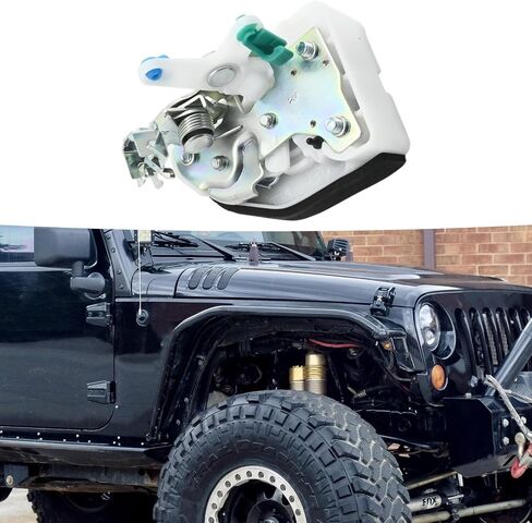 55075990AE مشغل مزلاج قفل الباب الجانبي الأيمن للراكب الأمامي، بديل لسيارة جيب رانجلر TJ SE Sport 2.5L Sahara X Sport 4.0L 1997-2002، يستبدل 055075990 in Saudi Arabia