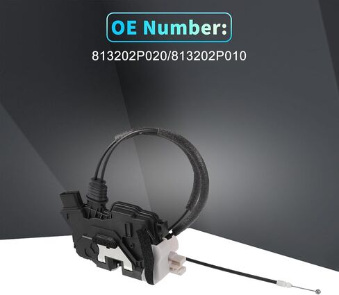 X AUTOHAUX Replacement Front Right Passenger Side Power Door Lock Actuator Motor with Cable for Kia Sorento 2009 2011-2014 Door Latch Actuator Assembly Replace No.813202P020 Black in Saudi Arabia