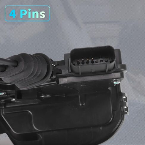 X AUTOHAUX Replacement Front Right Passenger Side Power Door Lock Actuator Motor with Cable for Kia Sorento 2009 2011-2014 Door Latch Actuator Assembly Replace No.813202P020 Black in Saudi Arabia