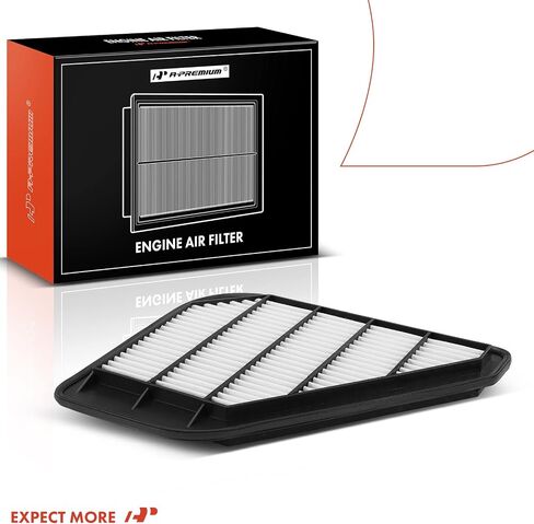 A-Premium Engine Air Filter Compatible with Chevrolet, GMC, Saturn & Buick - Enclave (2008-2017), Traverse (2009-2017), Acadia (2007-2016), Outlook (2007-2010), Acadia Limited (2017) in Saudi Arabia