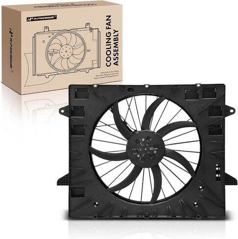 A-Premium Engine Radiator Cooling Fan Assembly with Brushless Motor Compatible with Select Chevrolet & Buick Models - Traverse 2018-2020, Enclave 2018-2020 - Replace# 23182042 in Saudi Arabia