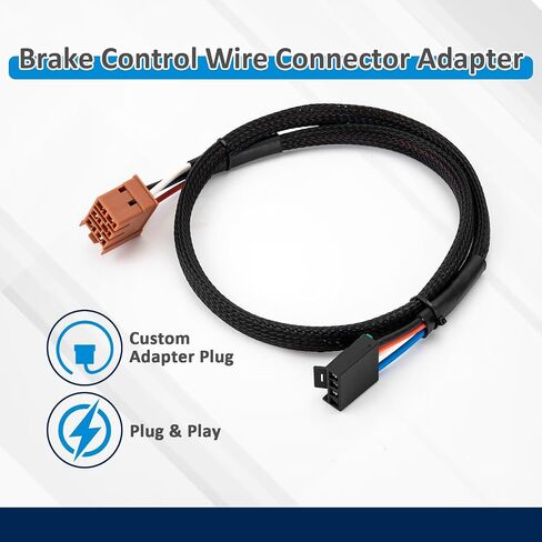 WSays Brake Control Wiring Adapter Plug & Play متوافق مع Cadillac Escalade Fit Chevrolet Avalanche Silverado Tahoe Fit GMC Sierra Yukon 1999-2002 in Kuwait