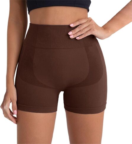 Stretch Yoga Leggings Shorts for Women Gym Athletic Lifting Leggings Ladies High Waisted Belly Control Shorts in Saudi Arabia