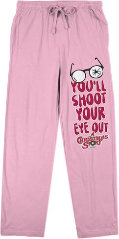 A Christmas Story You'll Shoot Your Eye Out Women's Pink Sleep Pajama Pants in Saudi Arabia