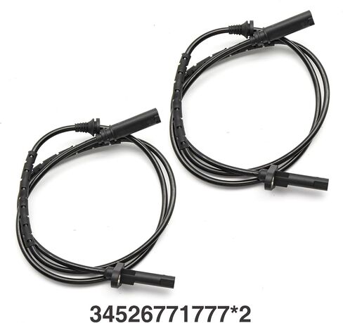 2PCS ALS1787 Rear Left & Right ABS Speed Sensor Fit for BMW X5 2007-2018 X6 2008-2019 Replace OE 34526771777 in Saudi Arabia