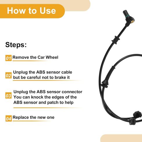 ABS Wheel Speed Sensor Front Left Right ABS Sensor Anti-lock Braking System Sensor for Infiniti QX80 2010-2017 in Saudi Arabia