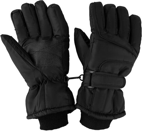 INOGIH Winter-Waterproof and Windproof Thermal Ski-Gloves for Women & Men Cold-Weather Snow-Gloves for Running, Skiing in Saudi Arabia