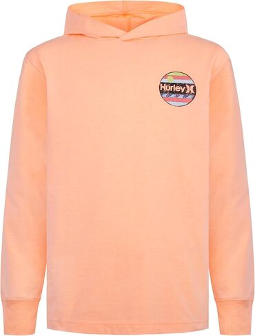 Hurley boys Long Sleeve Hooded Graphic T-shirt in Saudi Arabia