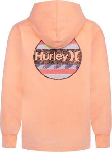 Hurley boys Long Sleeve Hooded Graphic T-shirt in Saudi Arabia