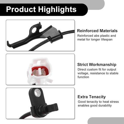 ABS عجلة السرعة الاستشعار No.8954252030 FR ABS الاستشعار نظام الفرامل المضادة للقفل حساسات لسيارات تويوتا يارس 2007-2011 in Kuwait