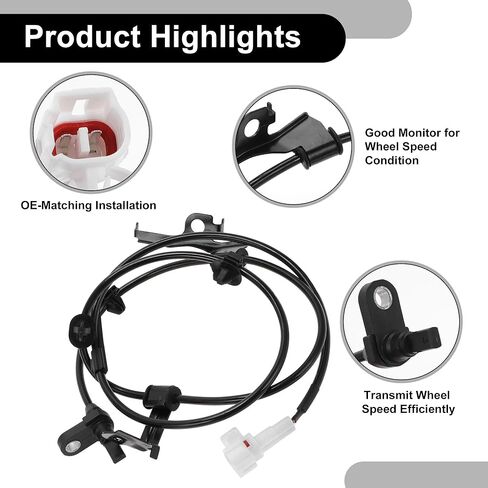 ABS عجلة السرعة الاستشعار No.8954252030 FR ABS الاستشعار نظام الفرامل المضادة للقفل حساسات لسيارات تويوتا يارس 2007-2011 in Kuwait