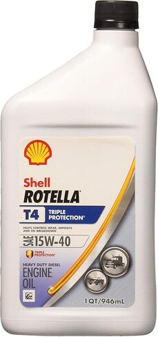 Shell Rotella T 15W-40 Diesel Engine Motor Oil 1 qt. in Saudi Arabia
