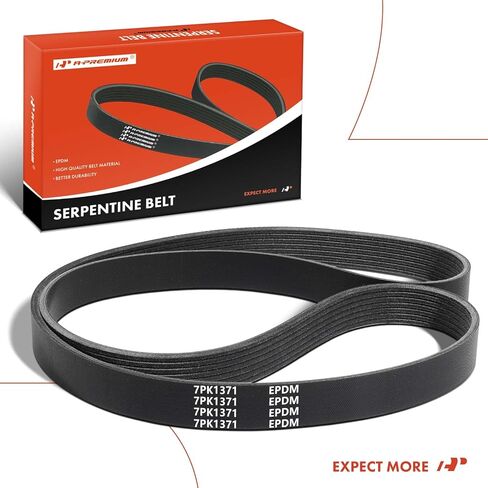 حزام قيادة أفعواني للمحرك A-Premium متوافق مع سلسلة BMW F04 750i 750Li 2011 4.4L، E70 Series X5 2007-2010 3.0L in Saudi Arabia