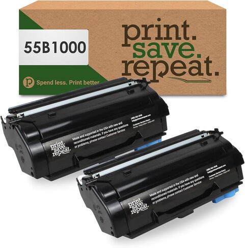 Print.Save.Repeat. Lexmark 55B1000 Remanufactured Toner Cartridge for MS331, MS431, MX331, MX431 Laser Printer [3,000 Pages] in Saudi Arabia