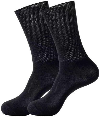 Men's Diabetes & Circulator Socks- 1 Pair Packs-Non-Binding Moisture Management in Saudi Arabia