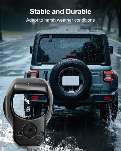 Backup Camera Bezel with Wrench Fit for Jeep Wrangler JL JLU 2018 2019 2020 2021 2022 2023, Rear View Camera Trim Cover Case Replace 68301879AB in Saudi Arabia