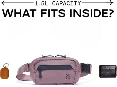 حقيبة حبال Chrome Industries Sabin سعة 1.5 لتر - حقيبة كروس خفيفة الوزن مع جيوب داخلية وخارجية - مثالية للسفر والحمل اليومي in Saudi Arabia