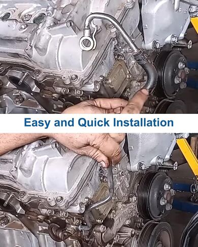 Oil Cooler Line and Gasket Kit Fit for Toyota Venza Sienna Highlander RAV4 Camry Avalon 2009-2018, Oil Pipe Set Replace 15772-31030 90430-16016 90430-16017 in Saudi Arabia
