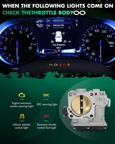 جسم خانق SCITOO 672001 S20235 16400RCAA01 صمام خانق للسيارات مناسب لـ 2005-2008 لـ Acura لـ RL | 2004-2008 لأكورا لـ TL | 2003-2007 هوندا للاكورد | 2005-2006 لهوندا أوديسي in Saudi Arabia