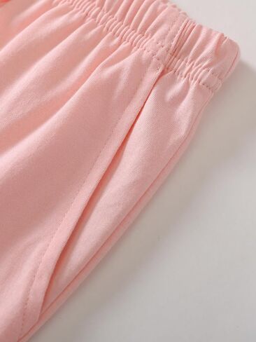 Women's Petite Cotton Pajamas Set Petite Size Pants in Saudi Arabia