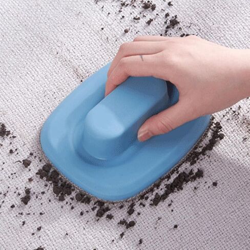 1PC Handheld Window Screen Cleaning Brush - Multi - Function Wet/Dry Brush for Dust Removal,Blue in Saudi Arabia