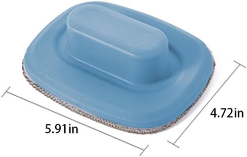 1PC Handheld Window Screen Cleaning Brush - Multi - Function Wet/Dry Brush for Dust Removal,Blue in Saudi Arabia