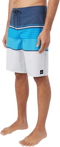 O'Neill Men's Lennox Stripe 21 Boardshorts in Kuwait