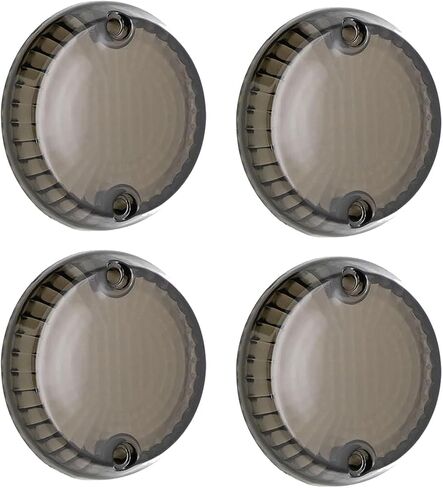 4Pcs Motorcycle Smoke Turn Signals Lens Blinker Covers For Kawasaki Vulcan VN1500 Classic Mean Streak 1600 750 800 900 in Saudi Arabia