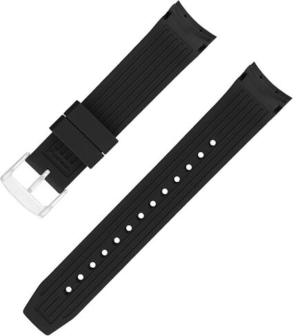 Rubber 23mm Watch Bands Compatible Fit for Citizen Eco-Drive E168 B740 B741-S066450 BJ2110 BJ2111 BJ2115 BJ2117 BJ2118 BJ2119 BN0085 BN0088 Replacement Silicone Watch Strap Wirstband Bracelet with Deployment Buckle For Men and Women in Kuwait