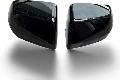 Direct Replacement Mirror Cover Cap Compatible with 2021-2025 Chevy Tahoe & Suburban LS/LT/Premier, GMC Yukon & Yukon XL SLE/SLT, Cadillac Escalade & Escalade ESV Luxury Glossy Black in Saudi Arabia