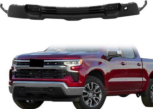 waltyotur Front Lower Bumper Cover Replacement for Silverado 1500 2022 2023 2024 Without Skid Plate and Ventilation Holes in Saudi Arabia