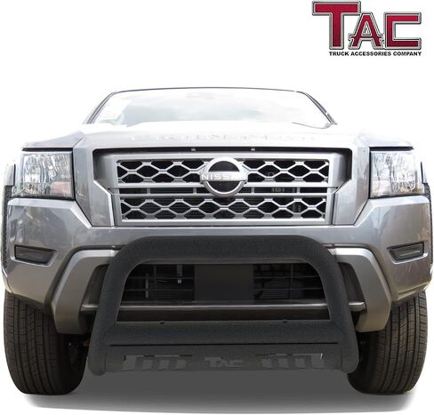 TAC Bull Bar Compatible with 2022-2025 Nissan Frontier Pickup Truck 3" Black Front Bumper Grille Guard Brush Guard Off Road Accessories in Saudi Arabia