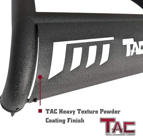 TAC Bull Bar Compatible with 2022-2025 Nissan Frontier Pickup Truck 3" Black Front Bumper Grille Guard Brush Guard Off Road Accessories in Saudi Arabia