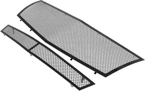 HD Ridez Premium Stainless Steel Black Mesh Front Grille Grill Insert Combo Compatible with Cadillac CTS 2008-2013 & 11-14 CTS Coupe Main Upper Lower Bumper HDR-GRAB2231H in Saudi Arabia