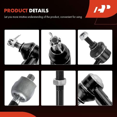 A-Premium Set of 8, Front Sway Bar Link, Lower Ball Joint, Inner & Outer Tie Rod End, Compatible with Toyota Sienna 1998-2003 in Saudi Arabia