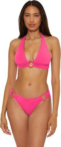 BECCA Women's Marble Canyon Hipster Bikini Bottom, Cheeky Coverage, Swimwear Separates in Kuwait