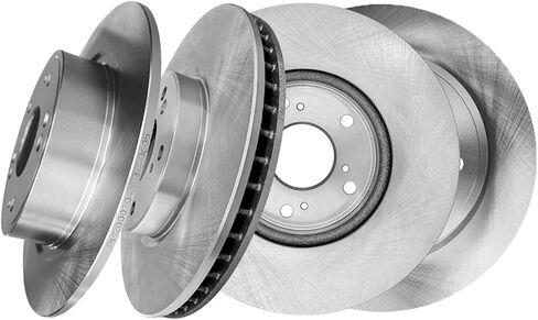 PM Auto Set of 4 Front 293mm-Rear 282mm Brake Disc Rotors For 2013-2017 Honda Accord in Saudi Arabia