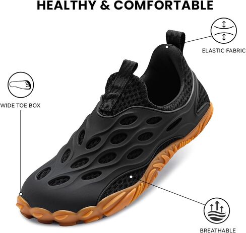 Zero Drop Wide Toe Box Barefoot Shoes Women Men Fashion Sneakers | Non-Slip Beach Water Shoe Comfortable for Hiking, Walking, Gym Workout, Fitness, Trail Running, Casual Outdoor & Daily Wear in Saudi Arabia