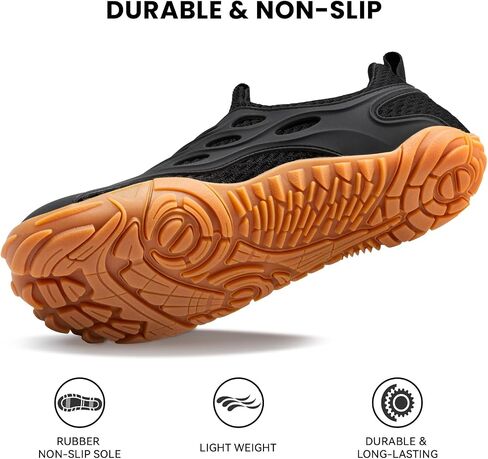 Zero Drop Wide Toe Box Barefoot Shoes Women Men Fashion Sneakers | Non-Slip Beach Water Shoe Comfortable for Hiking, Walking, Gym Workout, Fitness, Trail Running, Casual Outdoor & Daily Wear in Saudi Arabia
