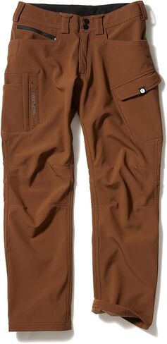 سروال عمل رجالي من TRUEWERK معزول للطقس البارد - T3 WerkPants، مبطن بالصوف، مقاوم للماء، سروال كارجو حراري خارجي، 38WX36L، أسود in Kuwait