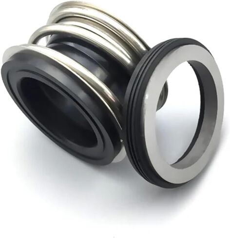 1pcs 12-65mm ID Water Pump Mechanical Shaft Seal Single Coil Spring Silicon Carbide Graphite Seal(19mm) in Saudi Arabia