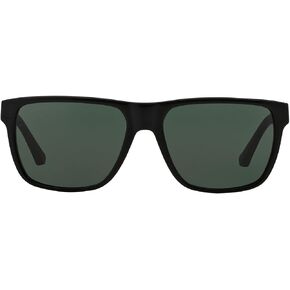 Emporio Armani Womens Ea4035 Sunglasses, Shiny Black/Green, 58 Mm US in Saudi Arabia