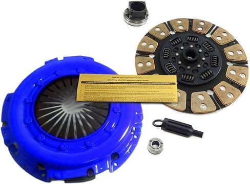 مجموعة القابض EFT Stage 4 لـ 1911-2003 Ford Super Duty F250، F350، F450، F550 7.3L Powerstroke - مع قرص سيراميك نحاسي - يوفر أداءً فائقًا وملاءمة دقيقة - ضمان العلامة التجارية لمدة 12 شهرًا in Saudi Arabia